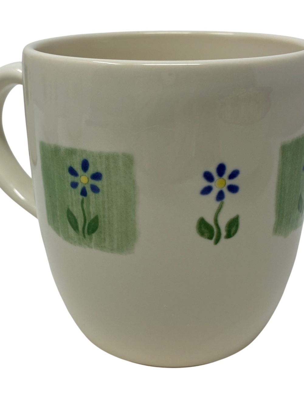 SET OF 4 PFALTZGRAFF CLOVERHILL FLORAL COFFEE MUGS 4" COTTAGE CORE FARMHOUSE